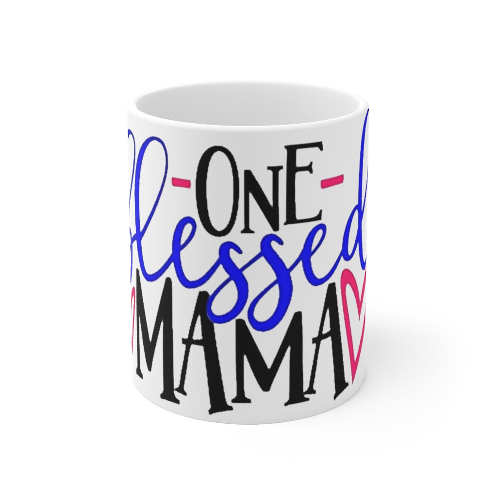 BLESSED MAMA Ceramic Mug 11oz